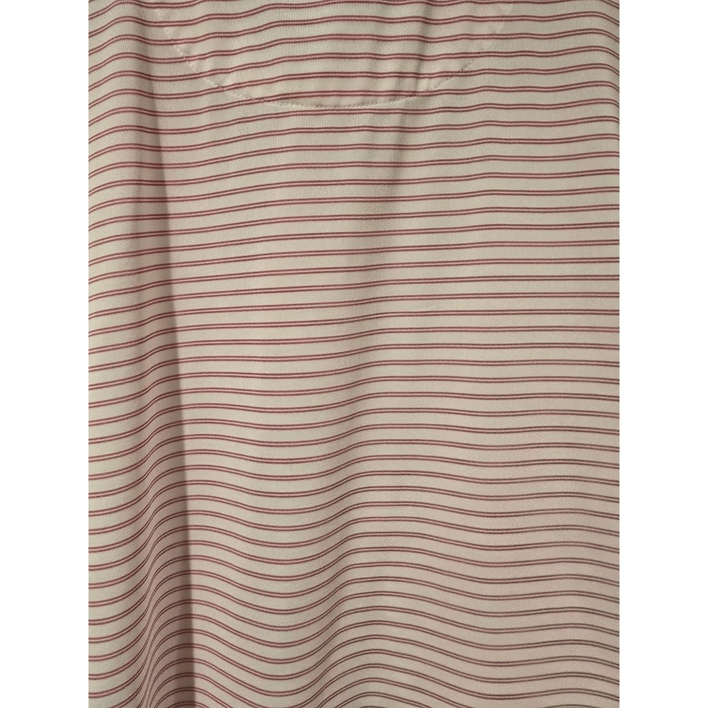 Donald Ross XL Pink Striped Polo Shirt - Picture 6 of 6